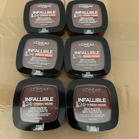 L'Oreal Infallible Fresh Wear Bronzer Collection deep dark - Picture 1 of 1
